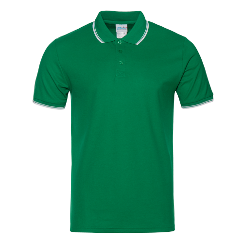 Рубашка поло мужская Рубашка мужская 04T цвет Зелёный