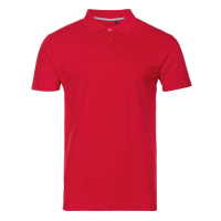 Рубашка поло мужская Рубашка унисекс 04B цвет Красный