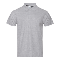 Рубашка поло мужская Рубашка мужская 104 цвет Серый меланж