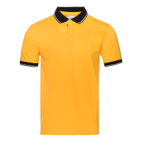 Рубашка поло мужская Рубашка мужская 04C цвет Жёлтый
