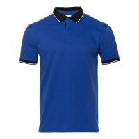 Рубашка поло мужская Рубашка мужская 04C цвет Синий