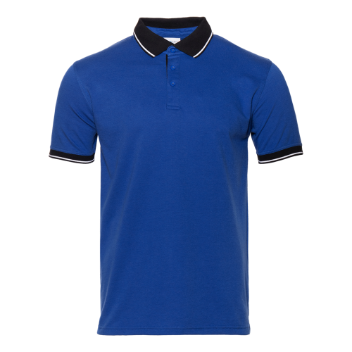 Рубашка поло мужская Рубашка мужская 04C цвет Синий