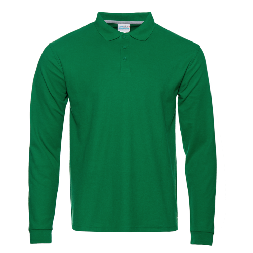Рубашка поло мужская Рубашка мужская 04S цвет Зелёный