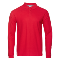 Рубашка поло мужская Рубашка мужская 104S цвет Красный