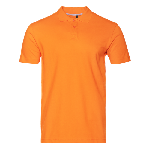 Рубашка поло мужская Рубашка унисекс 04B цвет Оранжевый