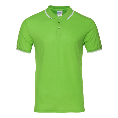 Рубашка поло мужская Рубашка мужская 04T цвет Ярко-зелёный